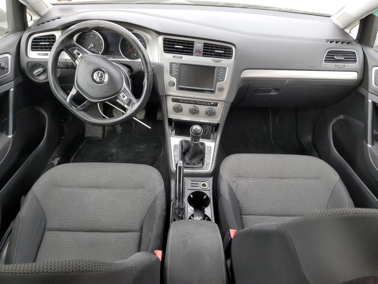 2017 Volkswagen Golf VIN 3VWU17AU8HM544938 Copart auction photo, front end damage thumbnail 8
