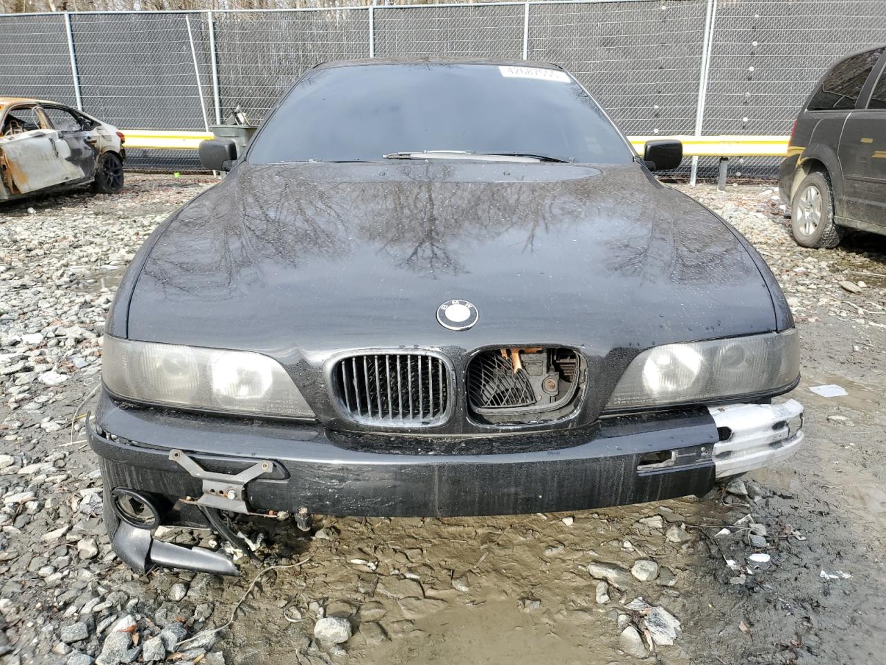1999 BMW 5er VIN WBADN5339XGC92075 Copart auction photo, front end / side damage thumbnail 5