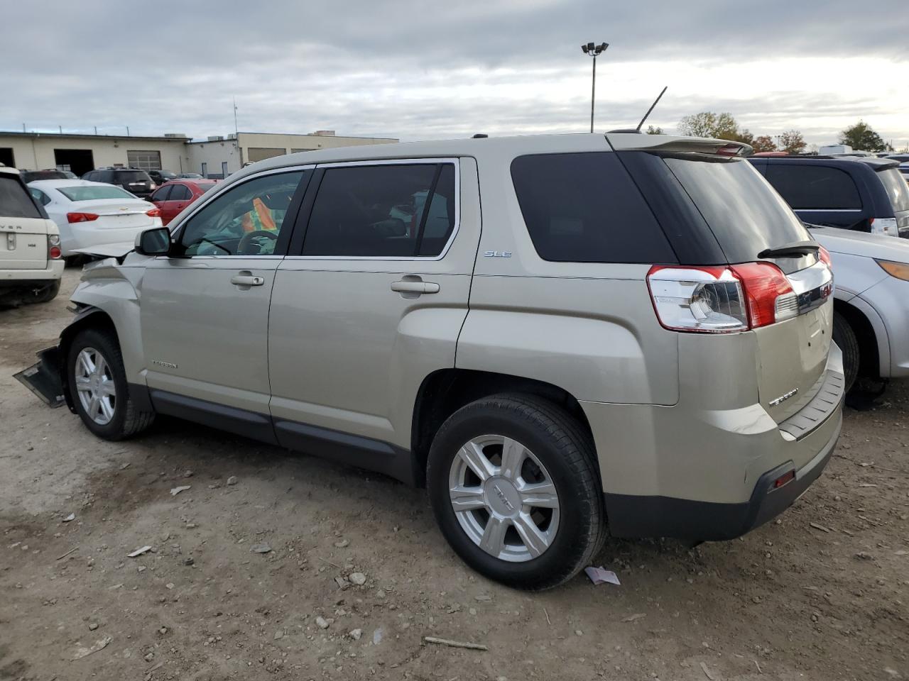 2015 GMC Terrain VIN 2GKALMEK8F6274547 Copart auction photo, front end / minor dent/scratches damage thumbnail 2