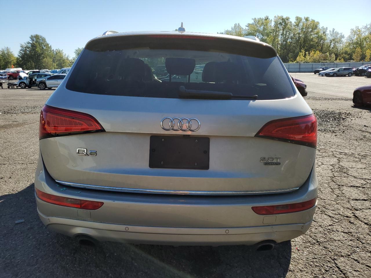 2016 Audi Q5 VIN WA1L2AFP3GA004964 Copart auction photo, front end damage thumbnail 6