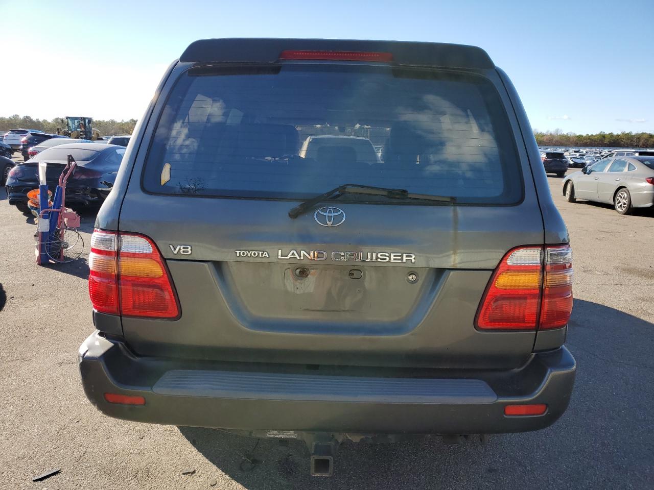 2000 Toyota Land Cruiser VIN JT3HT05J7Y0108935 Copart auction photo, mechanical / side damage thumbnail 6