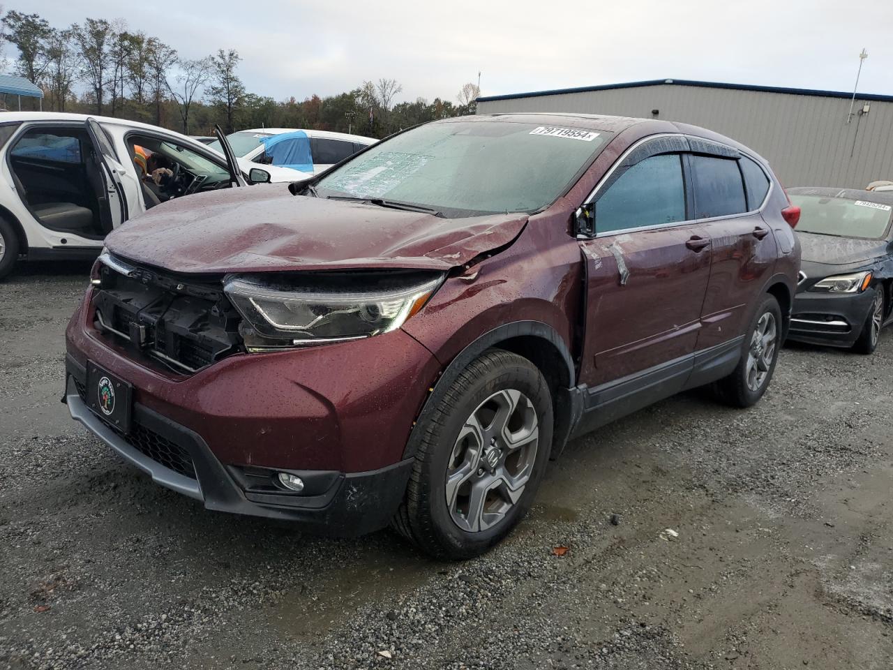 2018 Honda CR-V VIN 2HKRW2H56JH639716