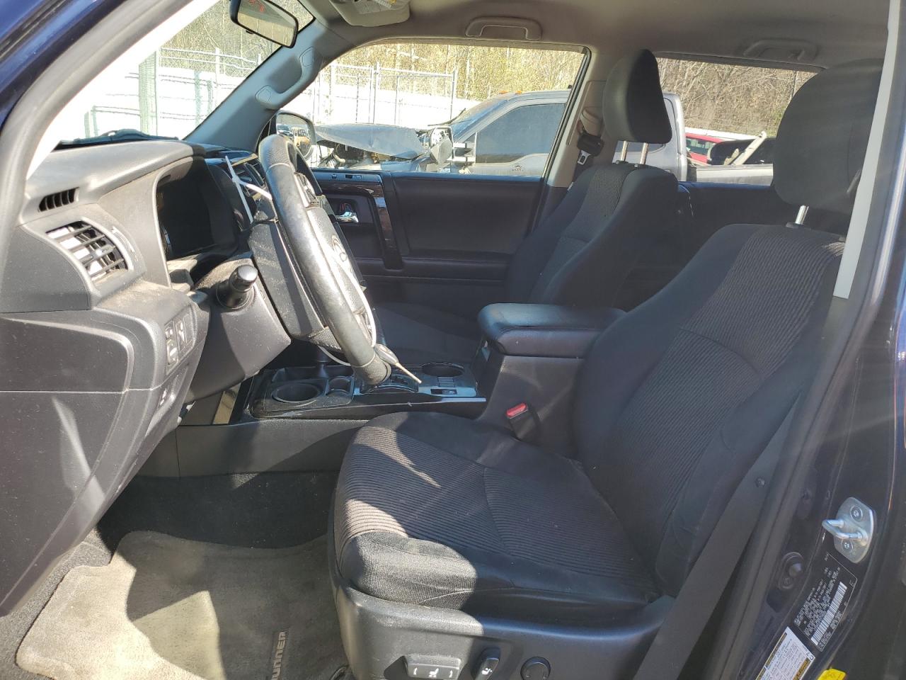 2014 Toyota 4Runner VIN JTEBU5JR7E5195608 Copart auction photo, front end / side damage thumbnail 7