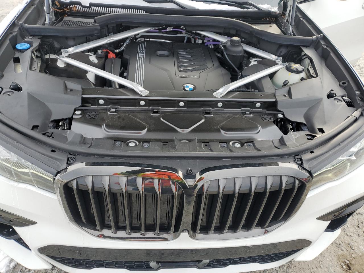 2021 BMW X7 VIN 5UXCW2C00M9F14159 Copart auction photo, side damage thumbnail 13