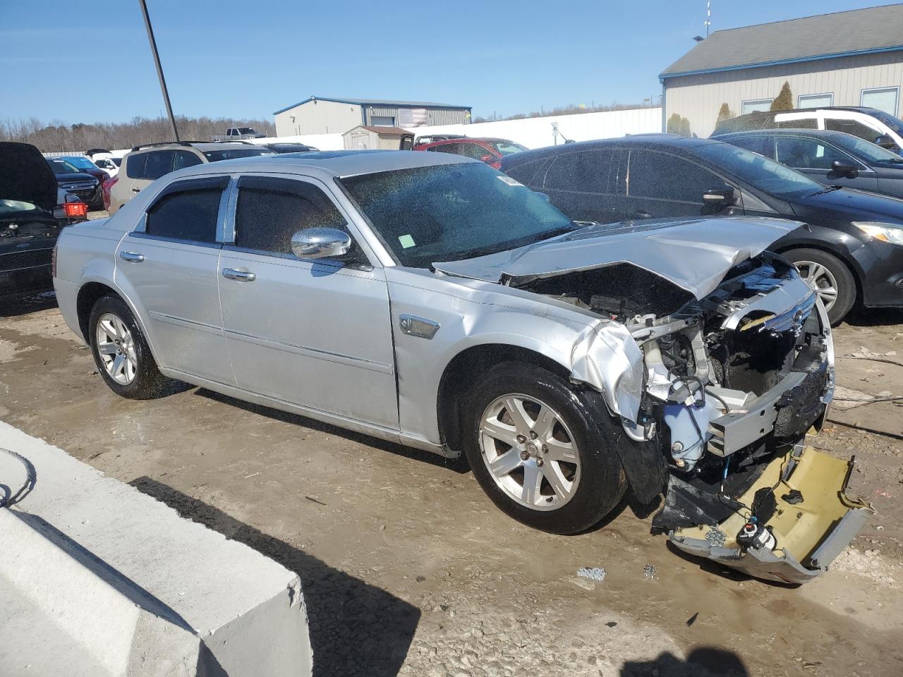 2007 Chrysler 300 VIN 2C3KA53G77H787695 Copart auction photo, front end damage thumbnail 4
