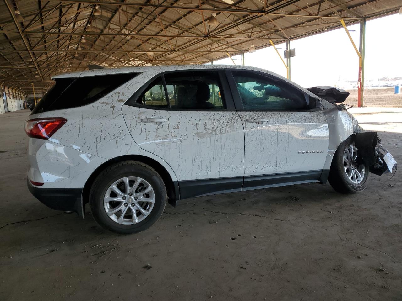 2020 Chevrolet Equinox VIN 3GNAXHEV6LS680509 Copart auction photo, front end damage thumbnail 3