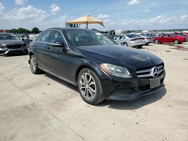 2015 Mercedes-Benz C-klasse VIN 55SWF4KB0FU022507 Copart auction photo, side / rear end damage thumbnail 11