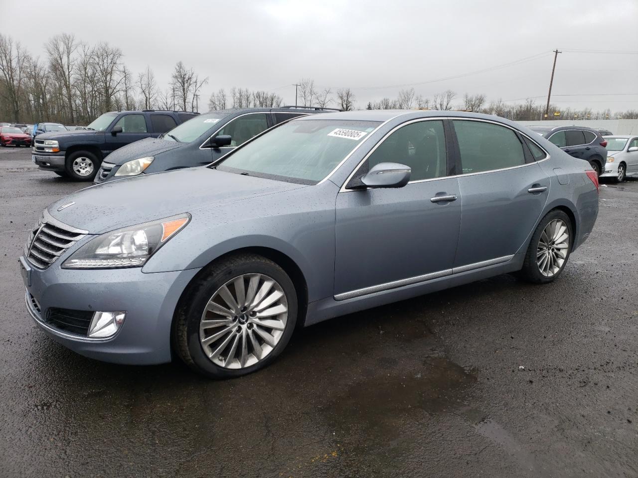 2014 Hyundai Equus VIN KMHGH4JH4EU083267 - Copart auction photo