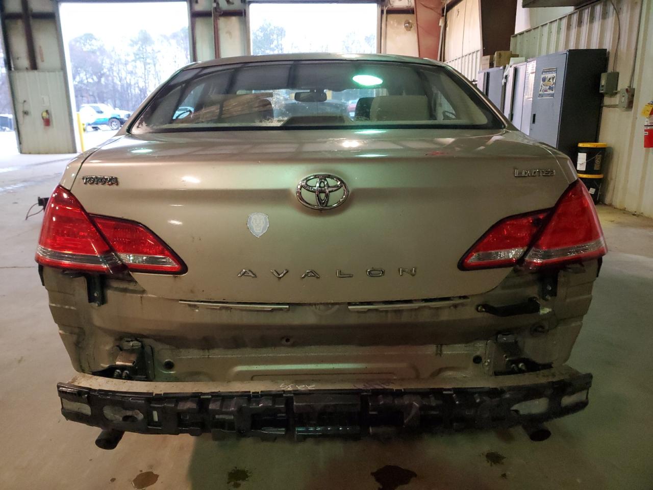 2006 Toyota Avalon VIN 4T1BK36B96U111138 Copart auction photo, rear end damage thumbnail 6