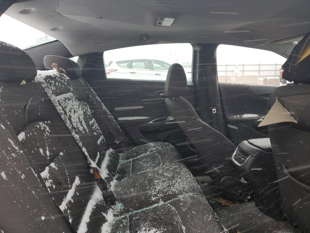 2020 Chevrolet Malibu VIN 1G1ZD5ST5LF053982 Copart auction photo, vandalism / top/roof damage thumbnail 10