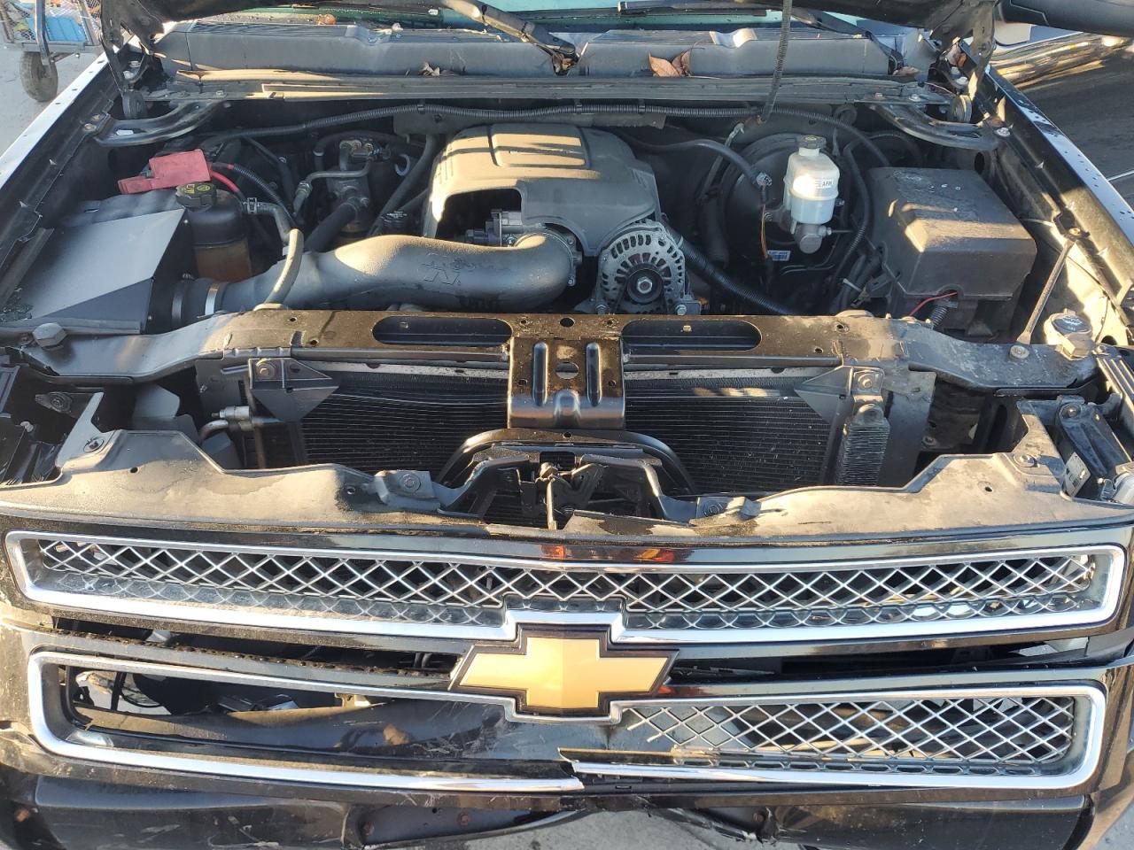 2012 Chevrolet Silverado VIN 3GCPKTE70CG170116 Copart auction photo, front end / minor dent/scratches damage thumbnail 11
