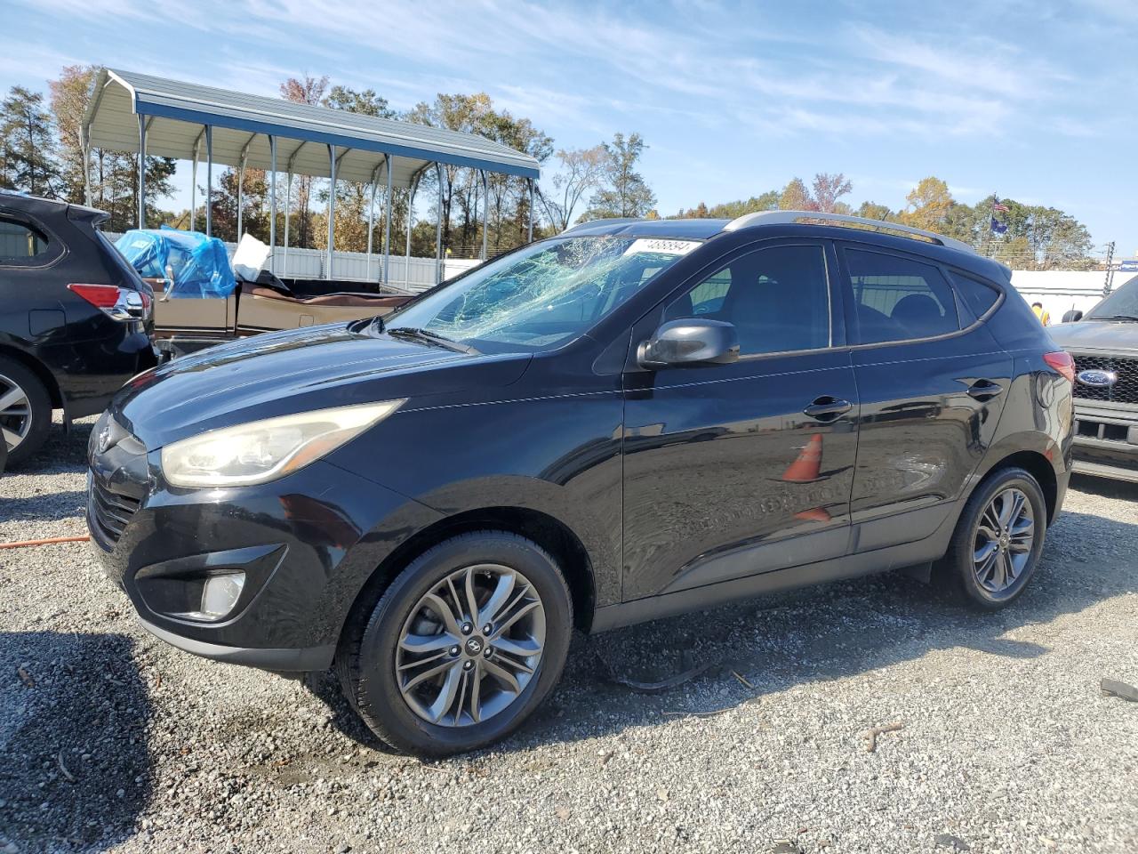 2015 Hyundai Tucson VIN KM8JU3AG5FU109251