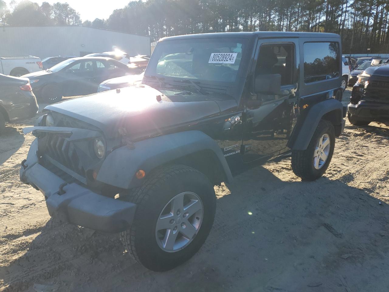 2013 Jeep Wrangler VIN 1C4AJWAG7DL661349