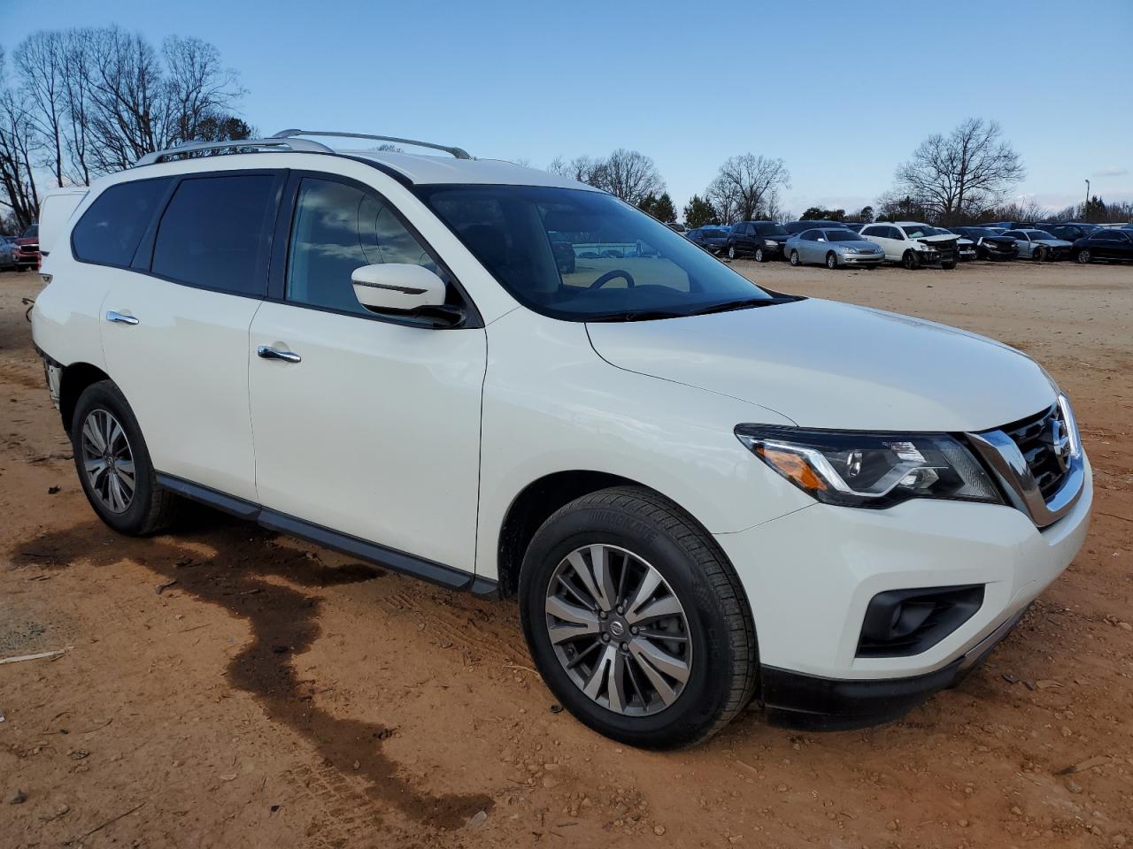 2017 Nissan Pathfinder VIN 5N1DR2MN6HC671879 Copart auction photo, rear end / side damage thumbnail 4