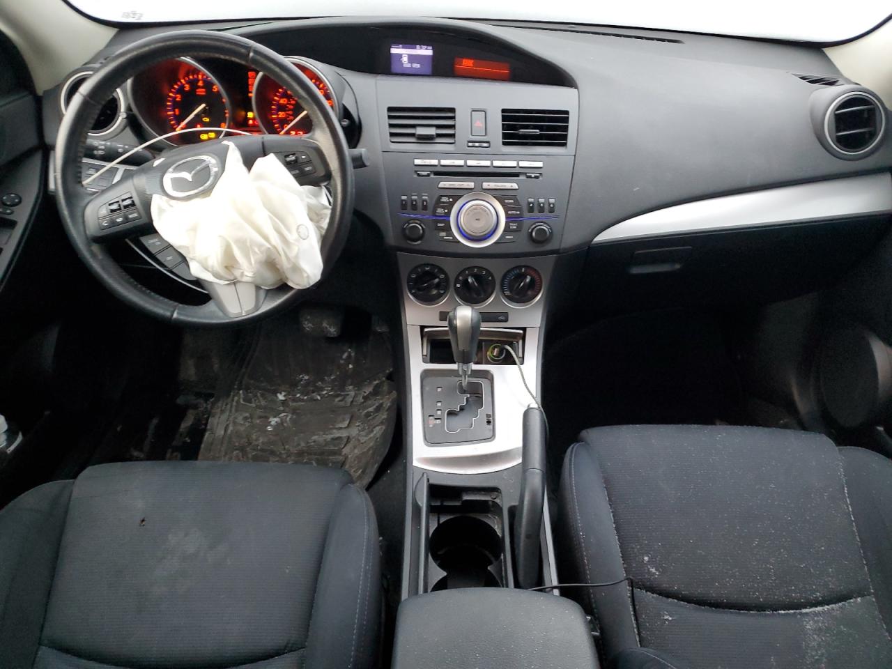 2010 Mazda 3 VIN JM1BL1S55A1336902 Copart auction photo, front end / side damage thumbnail 8
