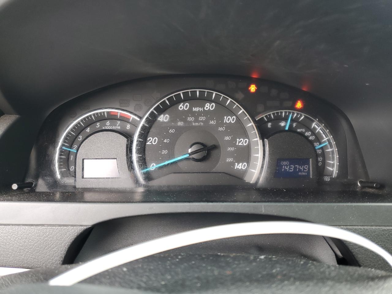 2013 Toyota Camry VIN 4T1BF1FK2DU658595 Copart auction photo, front end / rear end damage thumbnail 9