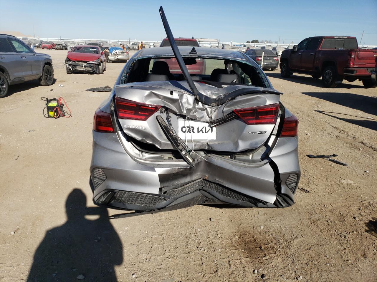 2024 KIA Forte VIN 3KPF54AD0RE784382 Copart auction photo, all over / hail damage thumbnail 6