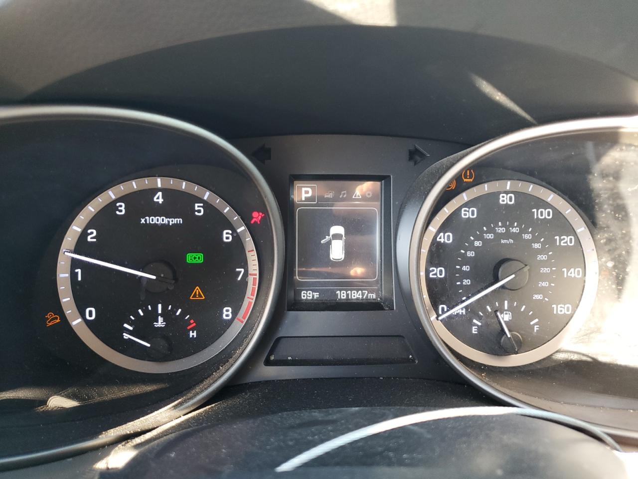 2018 Hyundai Santa Fe VIN KM8SM4HF6JU294216 Copart auction photo, all over damage thumbnail 9