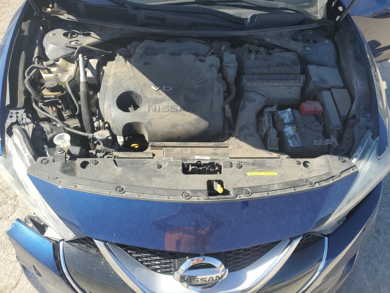 2017 Nissan Maxima VIN 1N4AA6AP7HC382138 Copart auction photo, front end / side damage thumbnail 12