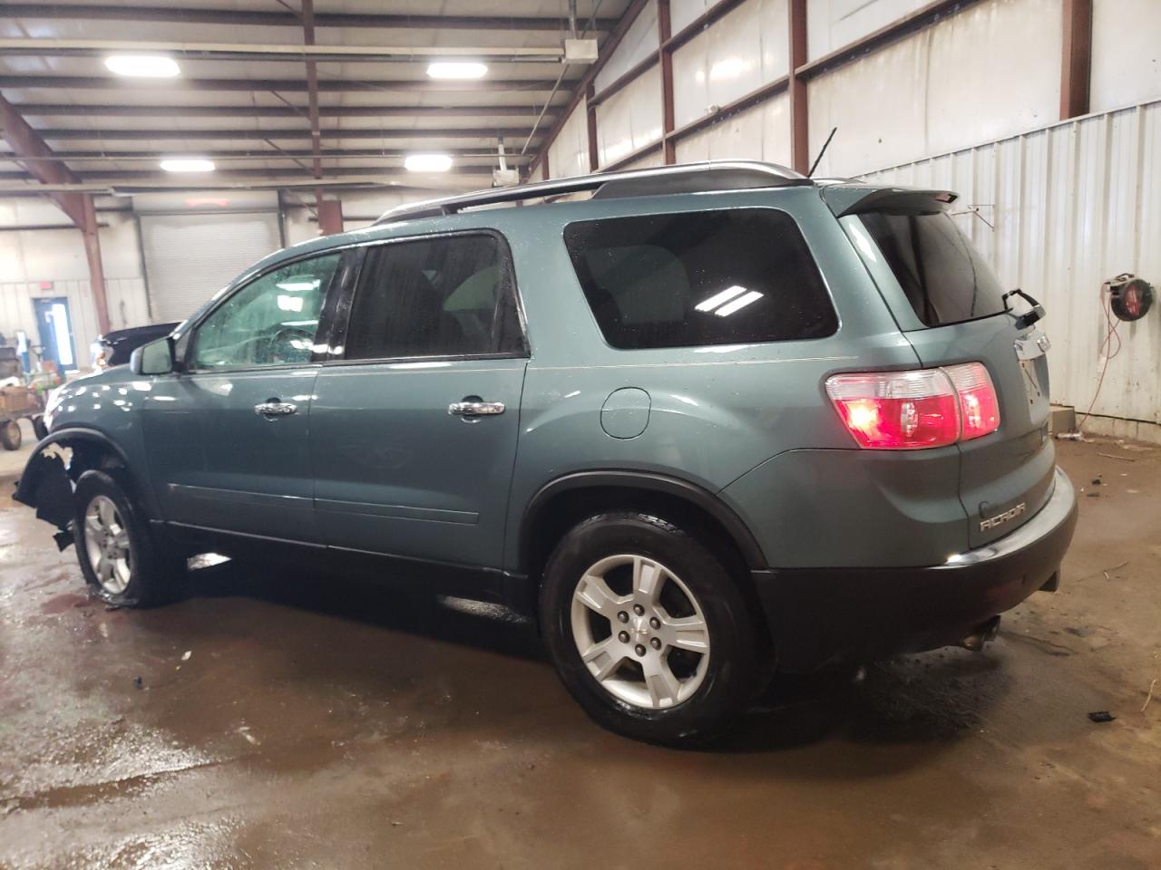 2009 GMC Acadia VIN 1GKER13D29J174406 Copart auction photo, front end / side damage thumbnail 2