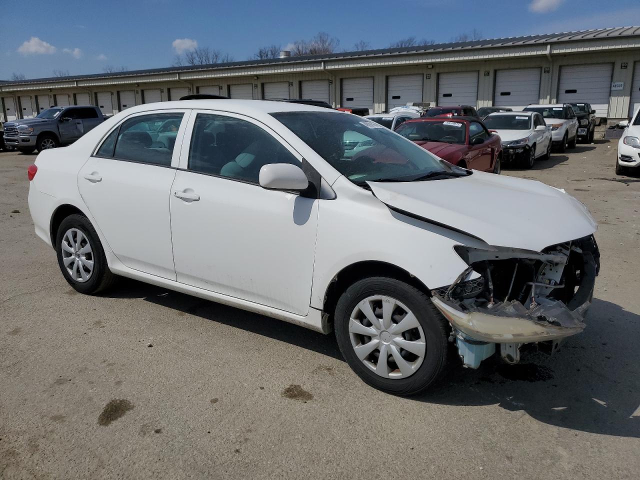2010 Toyota Corolla VIN 2T1BU4EE3AC437555 Copart auction photo, front end damage thumbnail 4