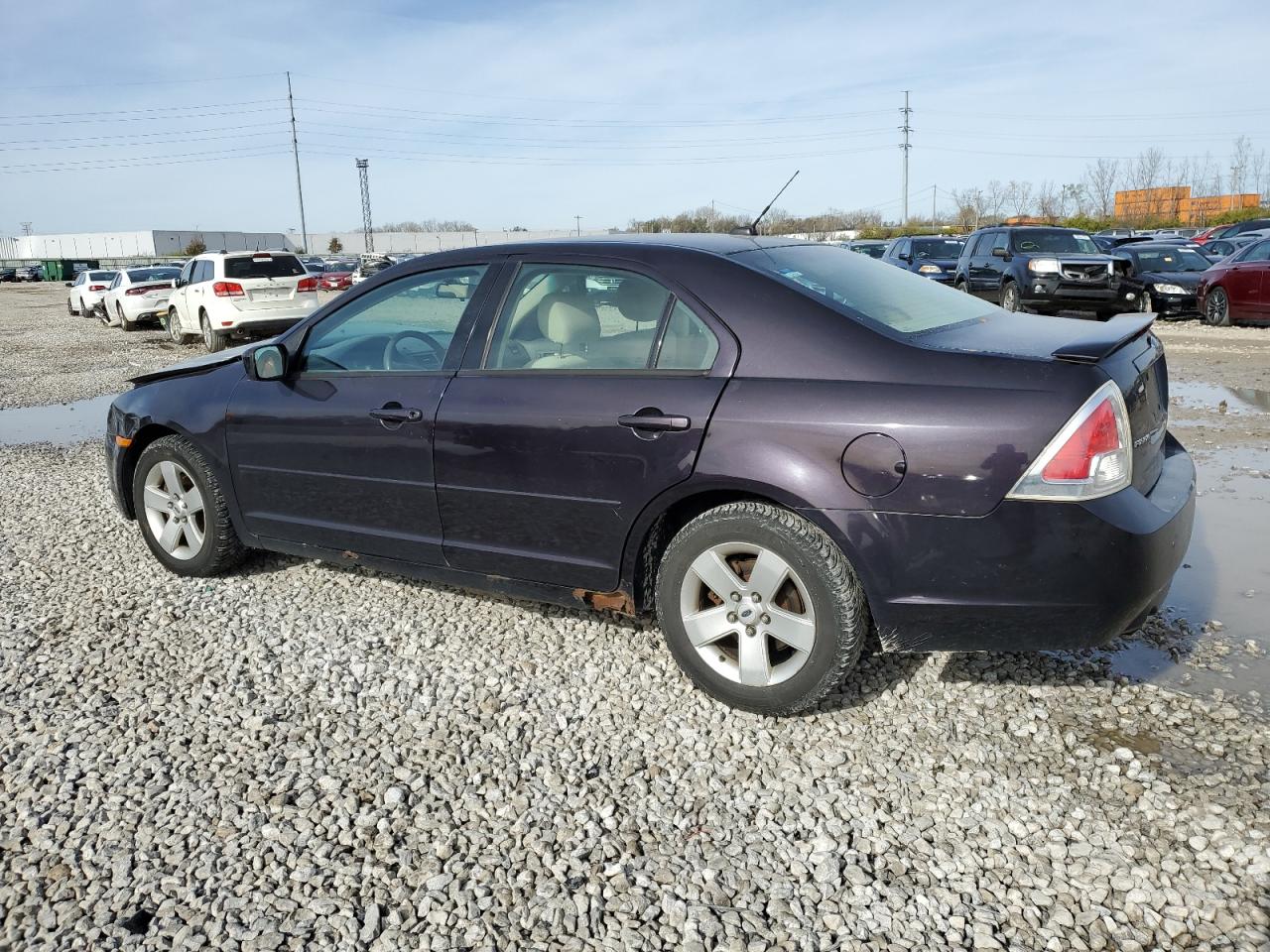2007 Ford Fusion VIN 3FAHP07127R267718 Copart auction photo, front end / side damage thumbnail 2