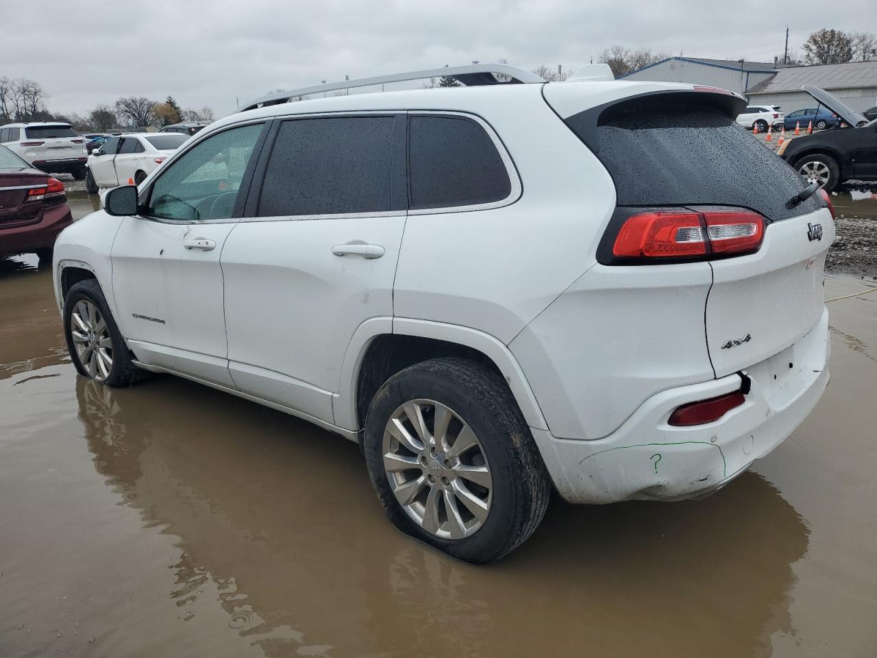 2018 Jeep Cherokee VIN 1C4PJMJX1JD602740 Copart auction photo, front end damage thumbnail 2