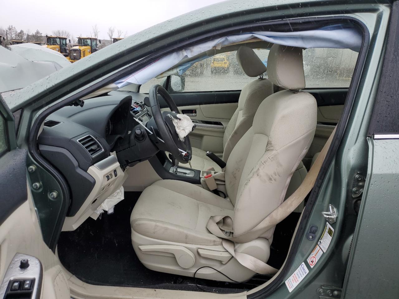2016 Subaru Impreza VIN JF1GJAF6XGH002613 Copart auction photo, front end / top/roof damage thumbnail 7