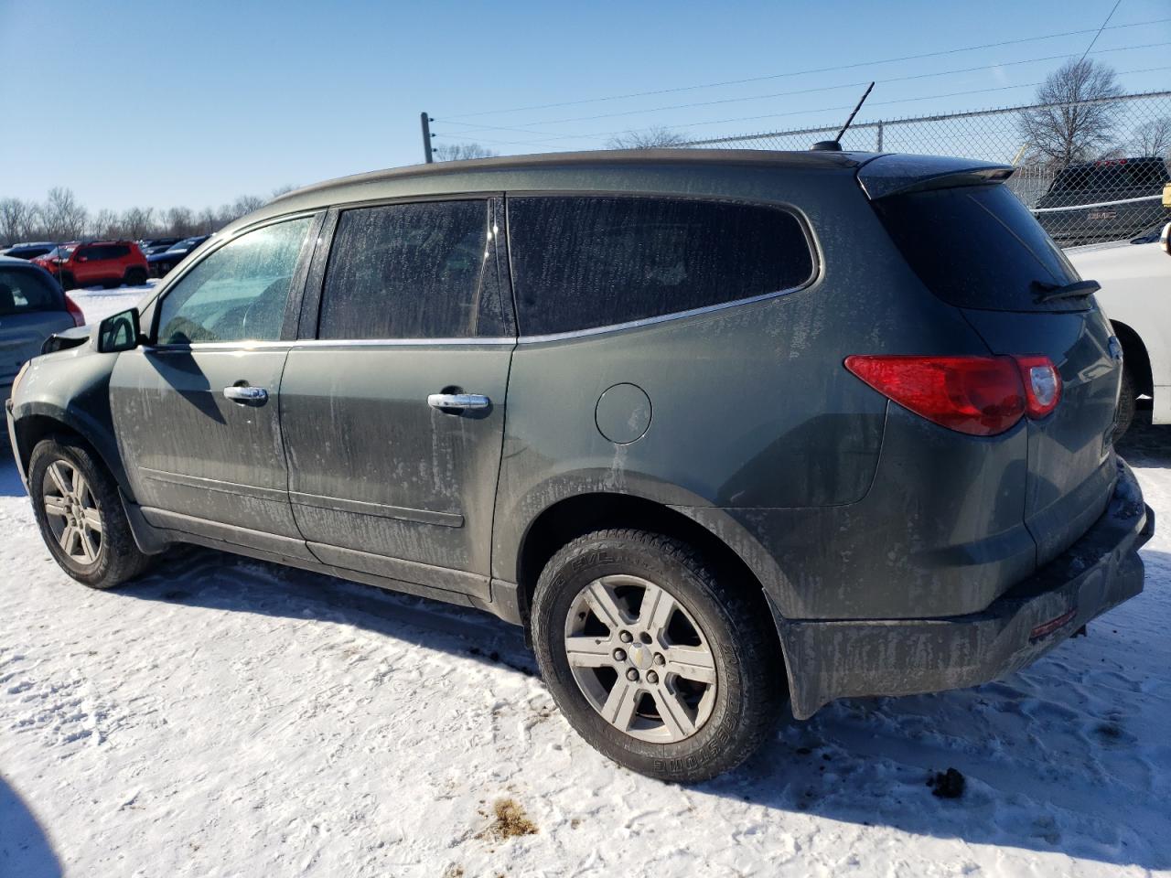 2011 Chevrolet Traverse VIN 1GNKRJEDXBJ111871 Copart auction photo, front end / minor dent/scratches damage thumbnail 2