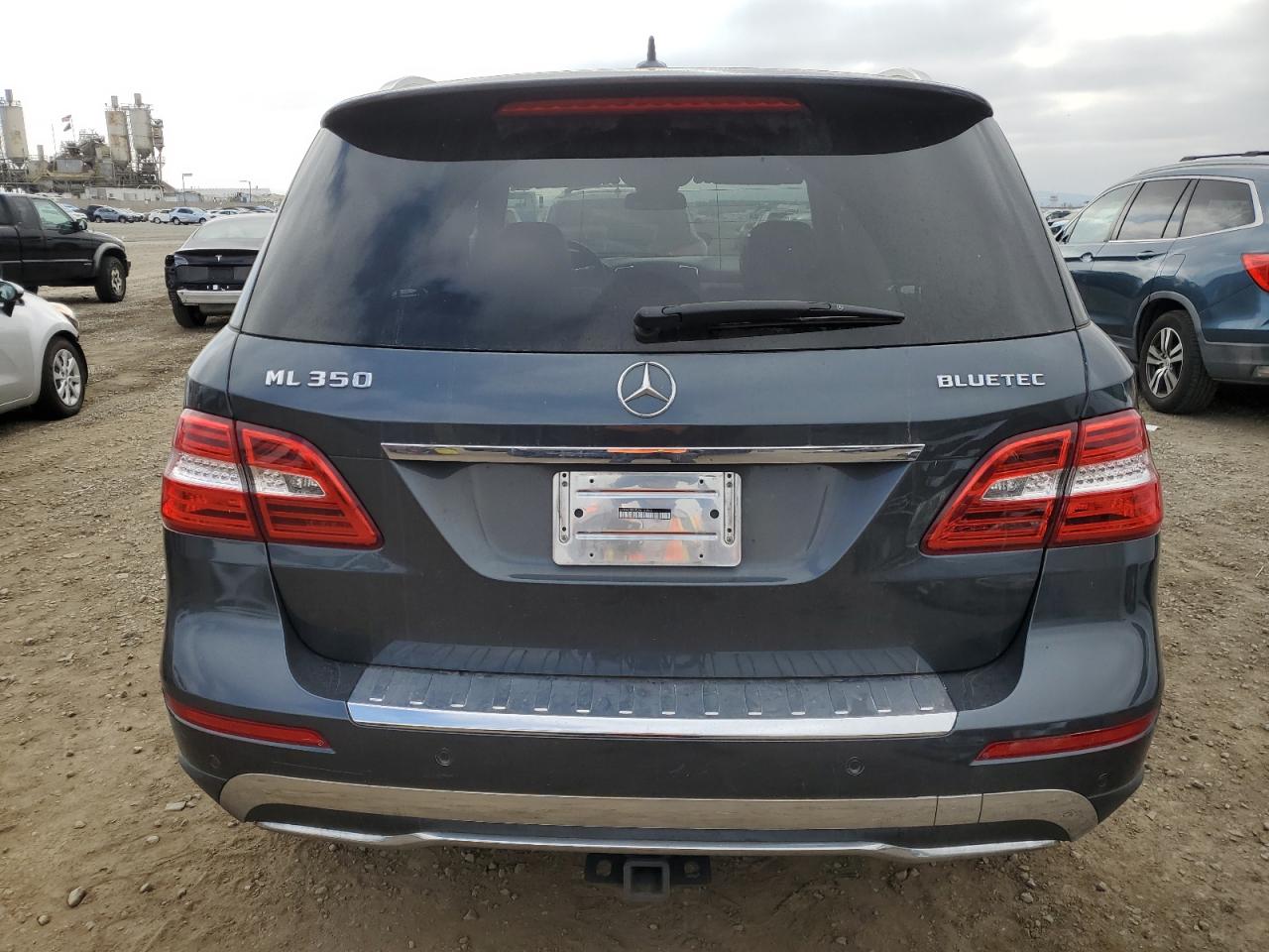 2014 Mercedes-Benz M-klasse VIN 4JGDA2EB9EA414993 Copart auction photo, front end damage thumbnail 6
