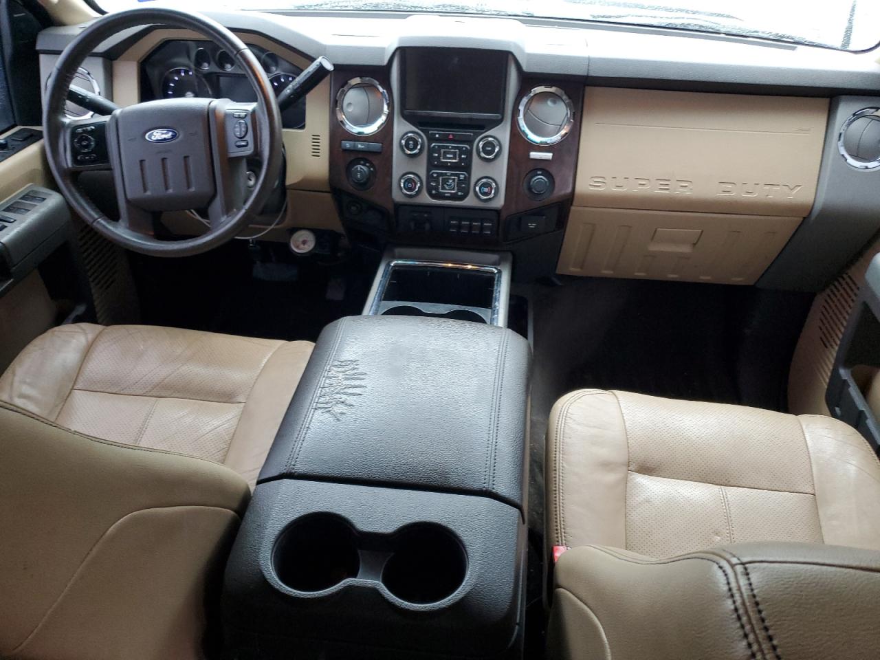2015 Ford F250 VIN 1FT7W2BT9FEB21511 Copart auction photo, front end / undercarriage damage thumbnail 8