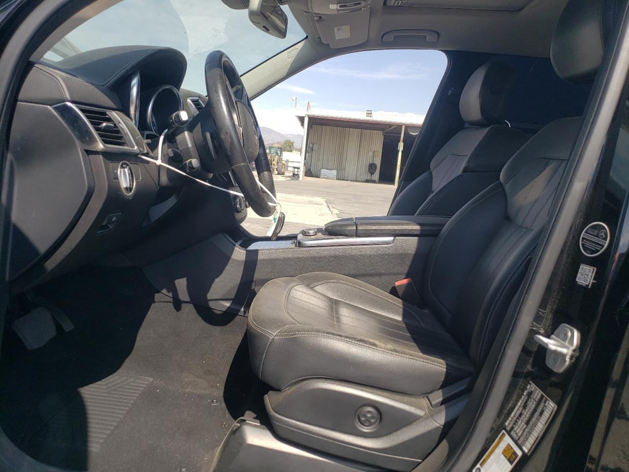 2016 Mercedes-Benz GL-klasse VIN 4JGDF6EE3GA695470 Copart auction photo, side / front end damage thumbnail 7