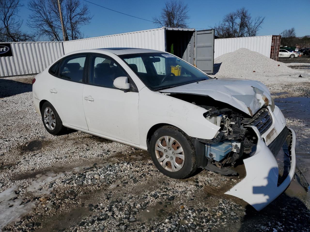 2009 Hyundai Elantra VIN KMHDU46D79U729914 Copart auction photo, front end damage thumbnail 4