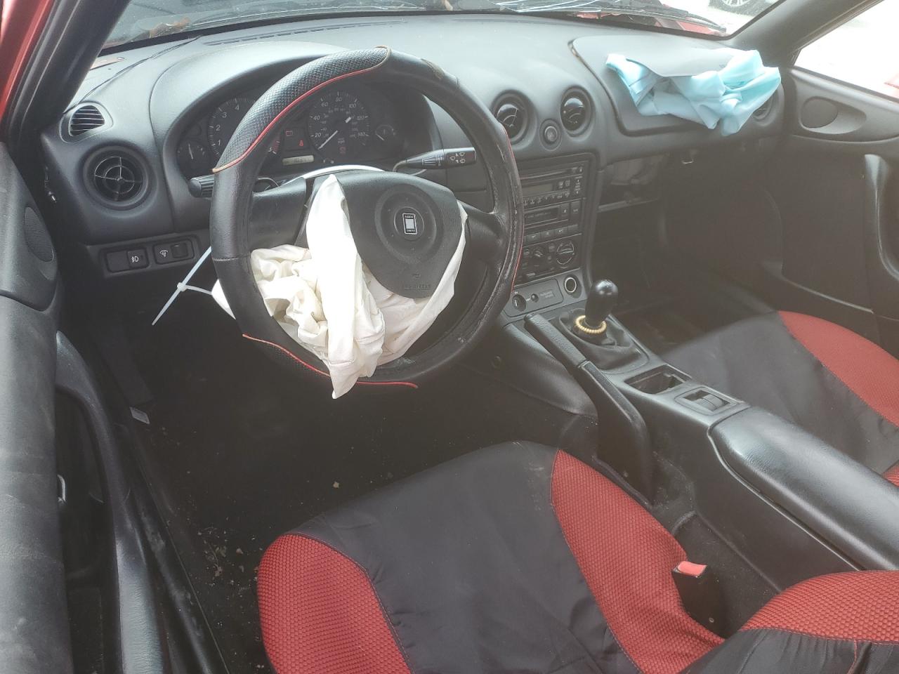 2000 Mazda MX-5 VIN JM1NB3530Y0144406 Copart auction photo, front end / side damage thumbnail 8