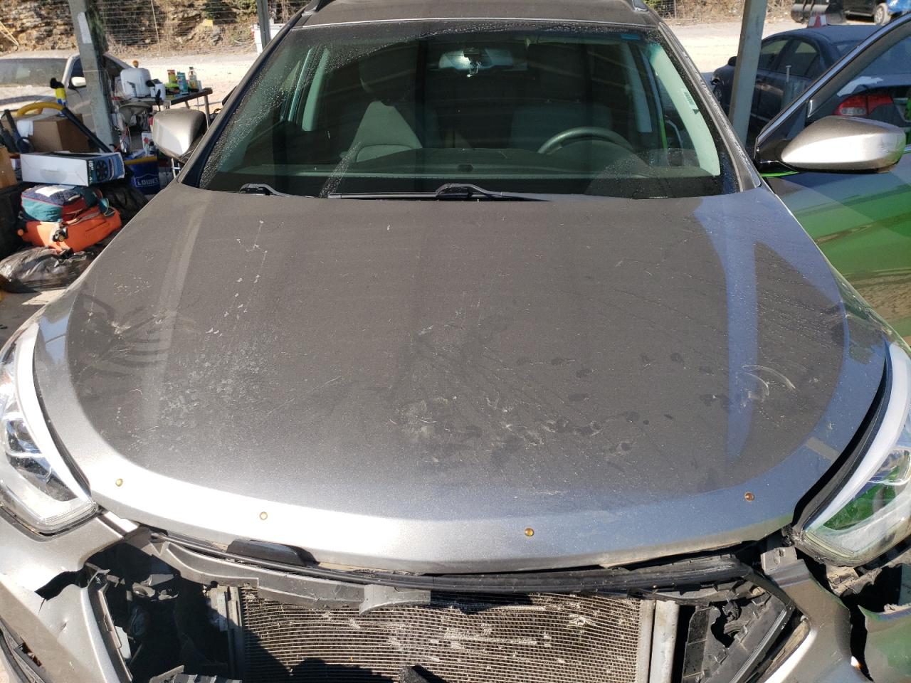 2015 Hyundai Santa Fe VIN 5XYZU3LB6FG297319 Copart auction photo, front end damage thumbnail 12