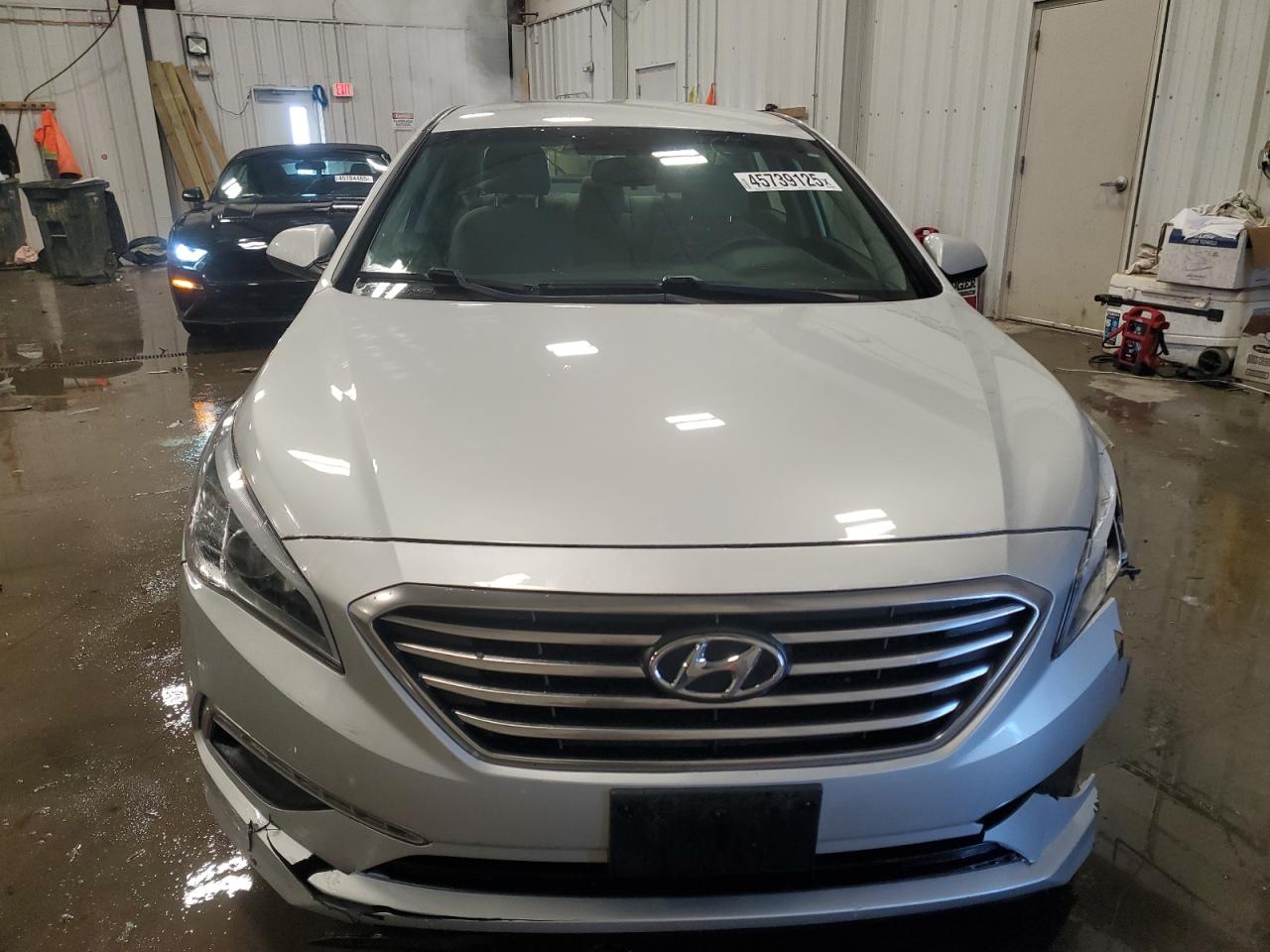 2015 Hyundai Sonata VIN 5NPE24AF0FH173331 Copart auction photo, front end / rear end damage thumbnail 5