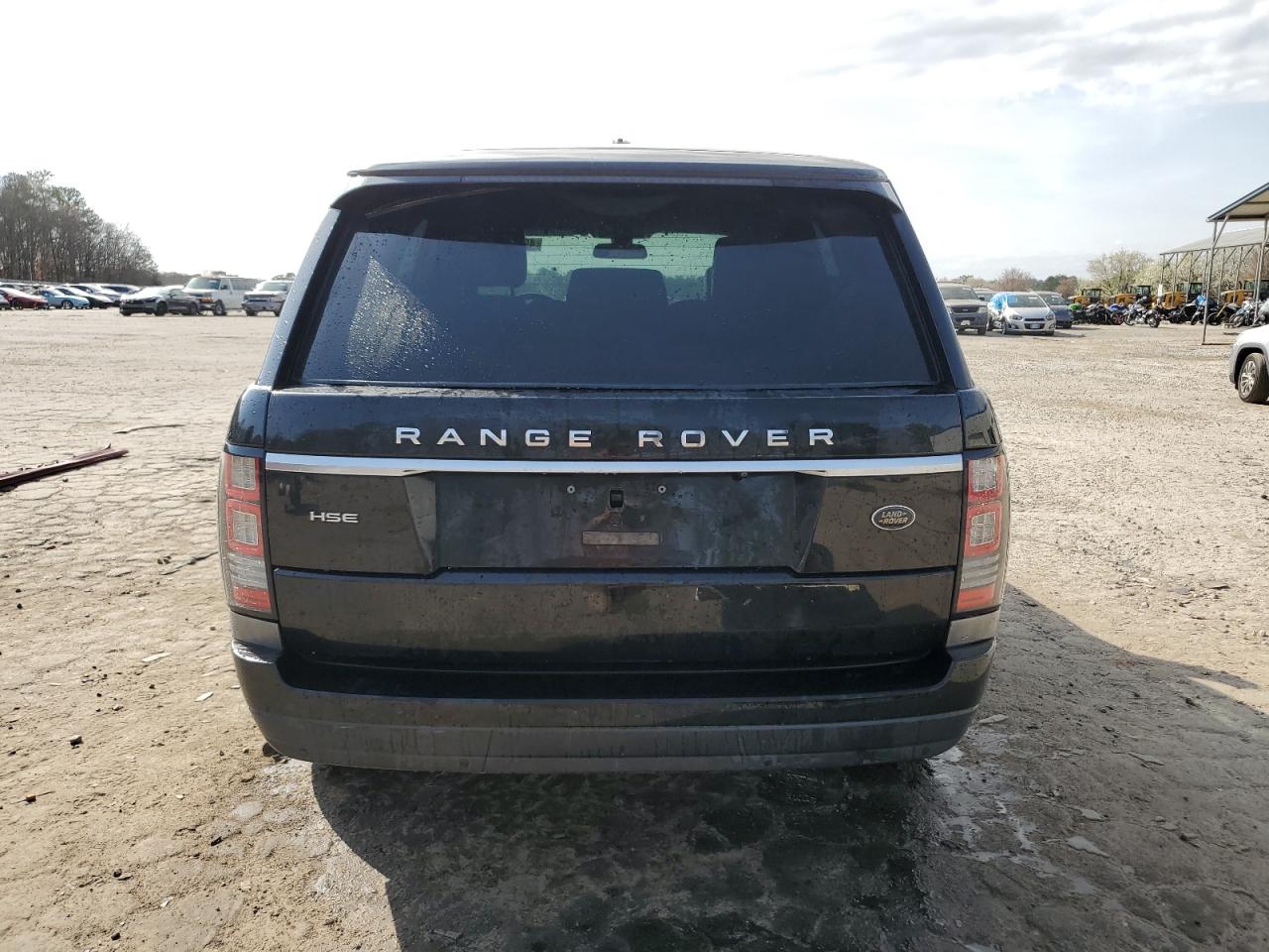 2015 Land Rover Range Rover VIN SALGS2VF9FA204602 Copart auction photo, front end / water/flood damage thumbnail 6
