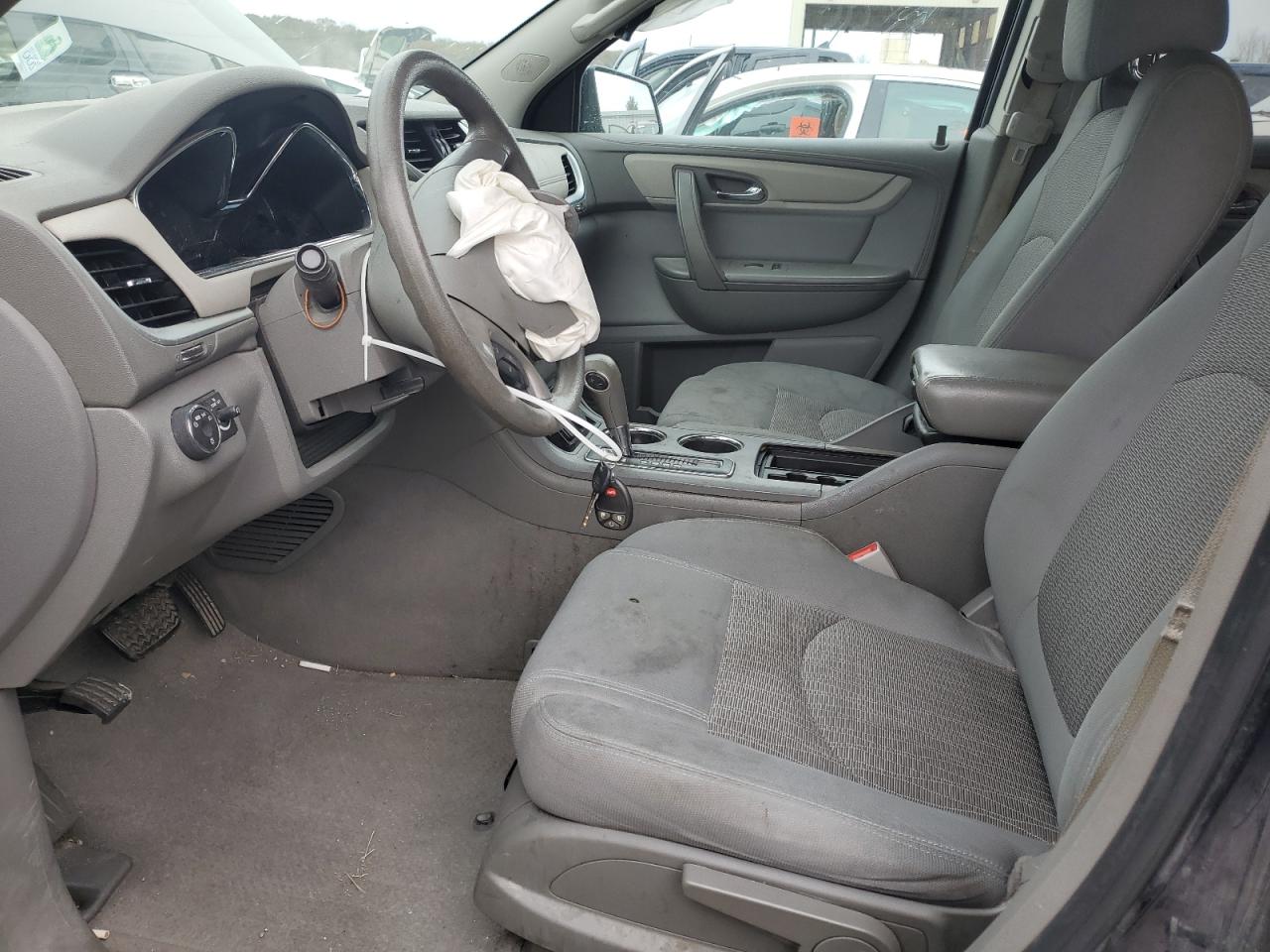 2017 Chevrolet Traverse VIN 1GNKRFED7HJ268294 Copart auction photo, front end damage thumbnail 7