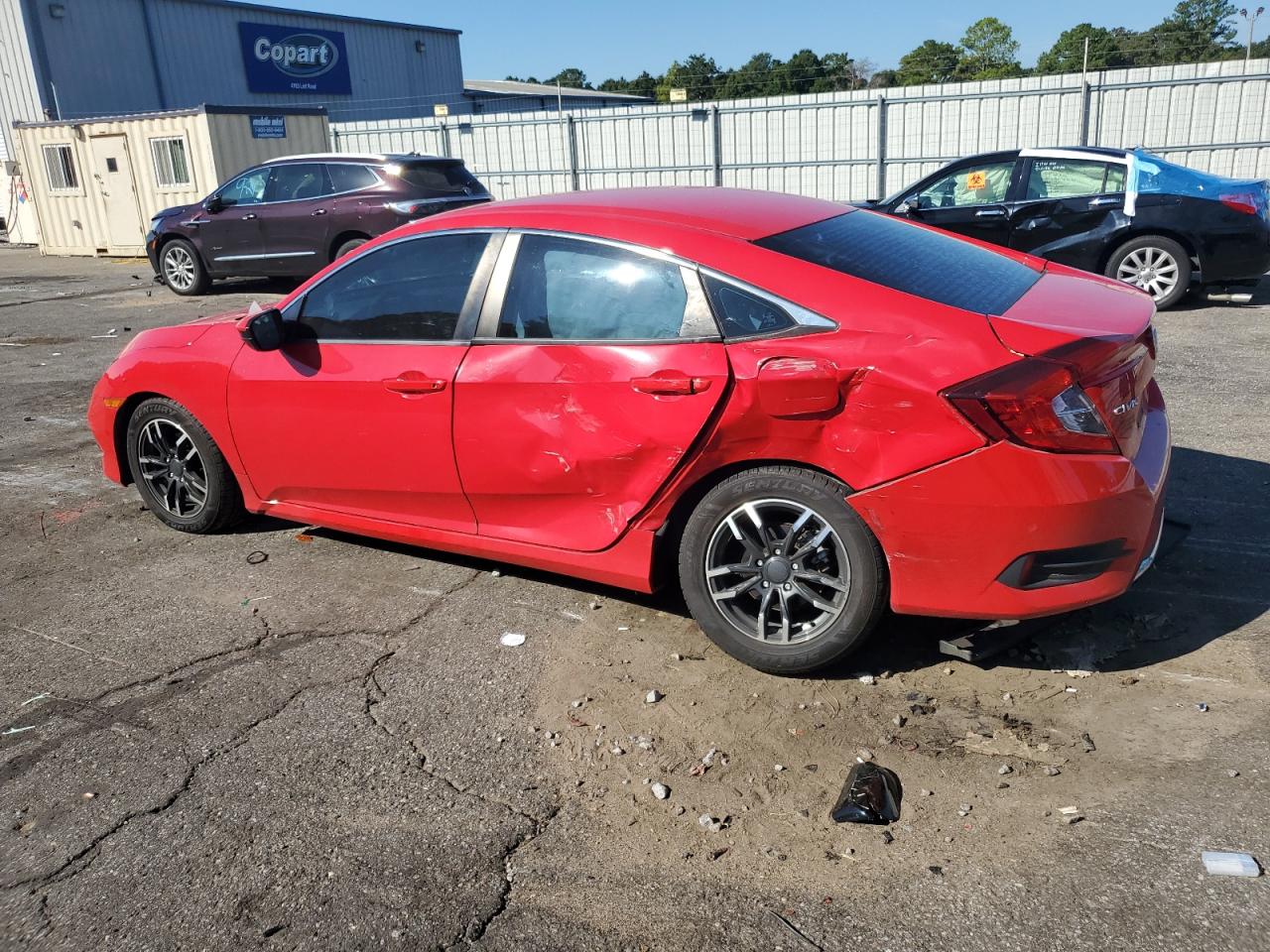 2020 Honda Civic VIN 2HGFC2F63LH559794 Copart auction photo, side / rear end damage thumbnail 2