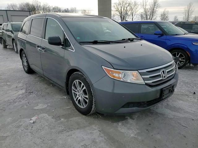 2013 Honda Odyssey VIN 5FNRL5H68DB502394 Copart auction photo, front end / side damage thumbnail 14