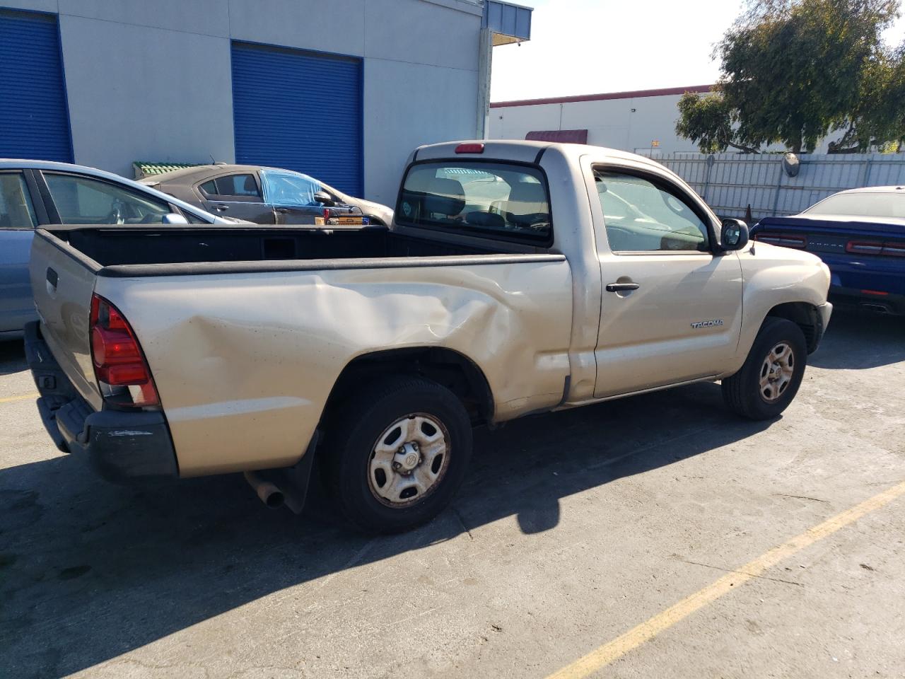 2007 Toyota Tacoma VIN 5TENX22N97Z373778 Copart auction photo, minor dent/scratches damage thumbnail 3