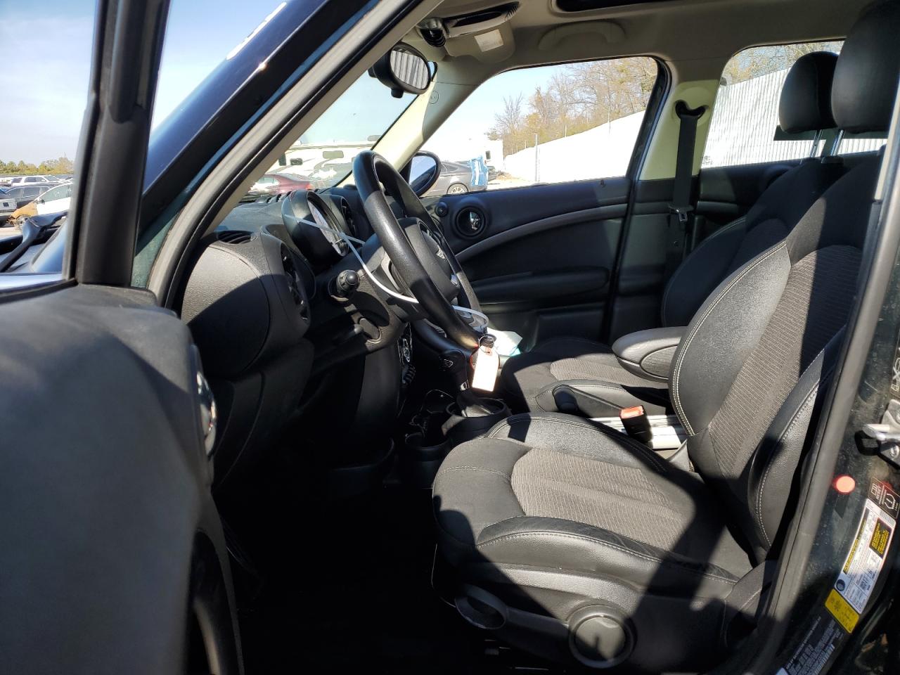 2013 MINI Cooper VIN WMWZC5C55DWP33230 Copart auction photo, side damage thumbnail 7
