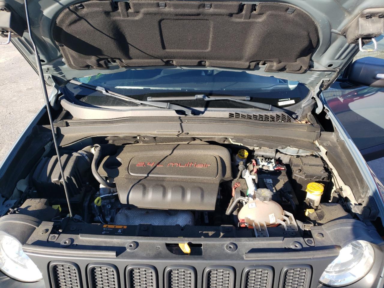 2017 Jeep Renegade VIN ZACCJBCB3HPE51559 Copart auction photo, all over damage thumbnail 13