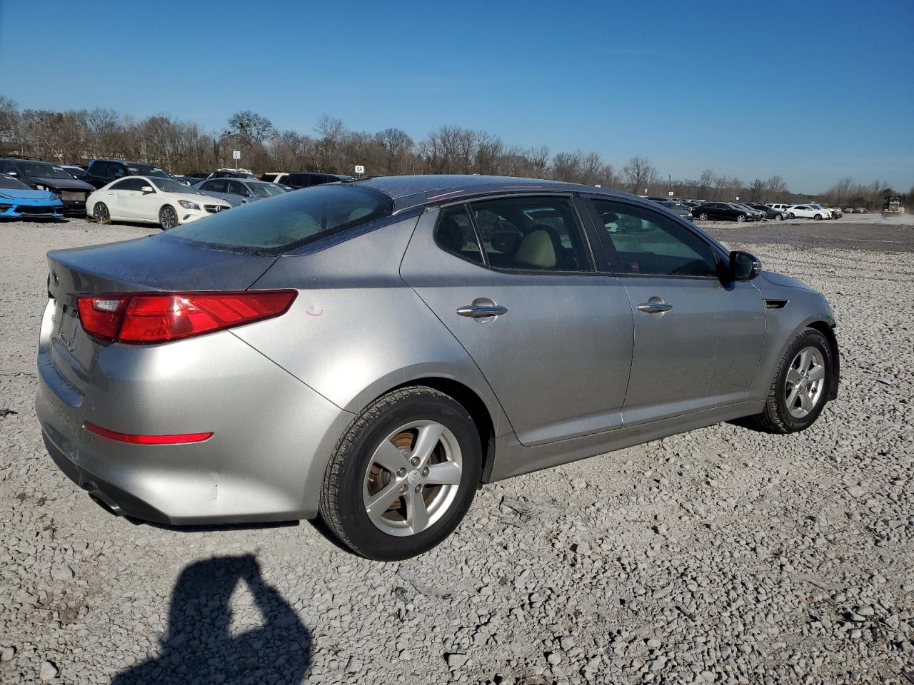 2015 KIA Optima VIN 5XXGM4A79FG478107 Copart auction photo, front end damage thumbnail 3