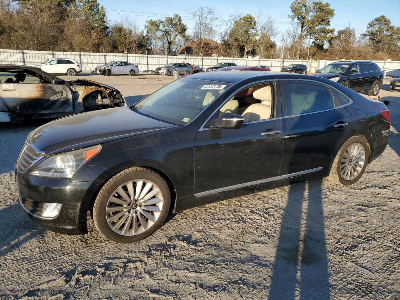 2016 Hyundai Equus VIN KMHGH4JH3GU104838 - Copart auction photo