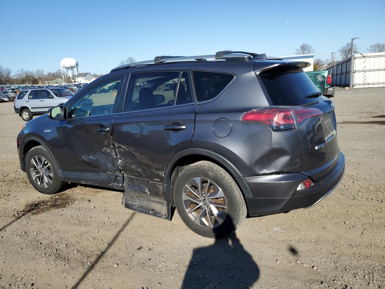 2017 Toyota RAV 4 VIN JTMRJREV2HD118973 Copart auction photo, side / rear end damage thumbnail 2