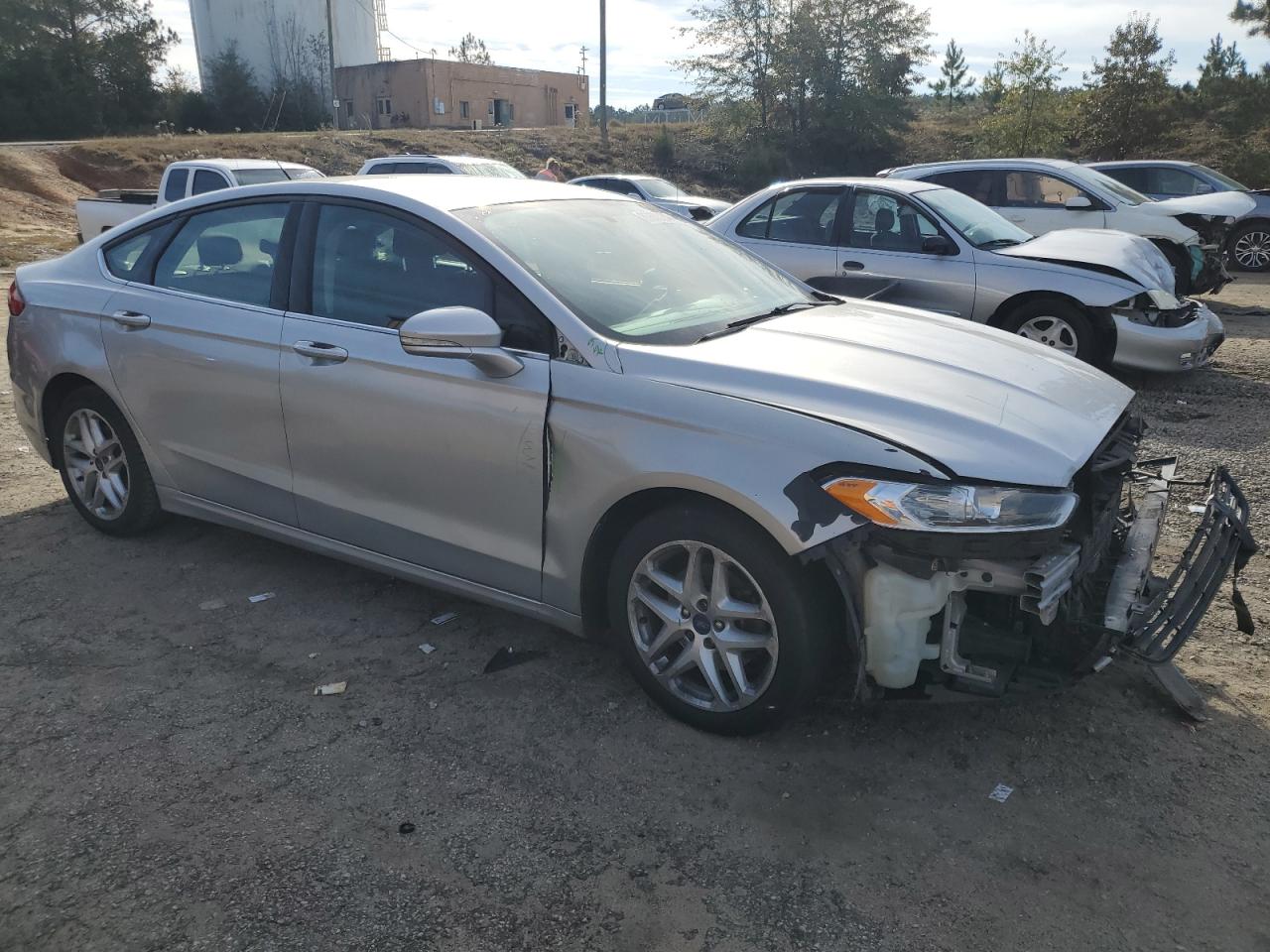 2016 Ford Fusion VIN 1FA6P0H71G5120349 Copart auction photo, front end damage thumbnail 4