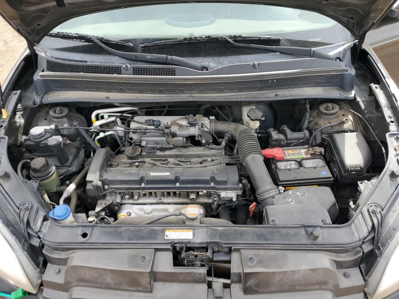 2010 KIA Soul VIN KNDJT2A26A7171268 Copart auction photo, front end damage thumbnail 13