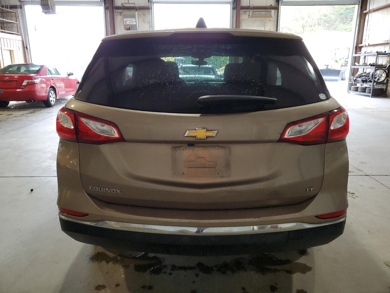 2018 Chevrolet Equinox VIN 2GNAXJEV6J6233164 Copart auction photo, side / front end damage thumbnail 6
