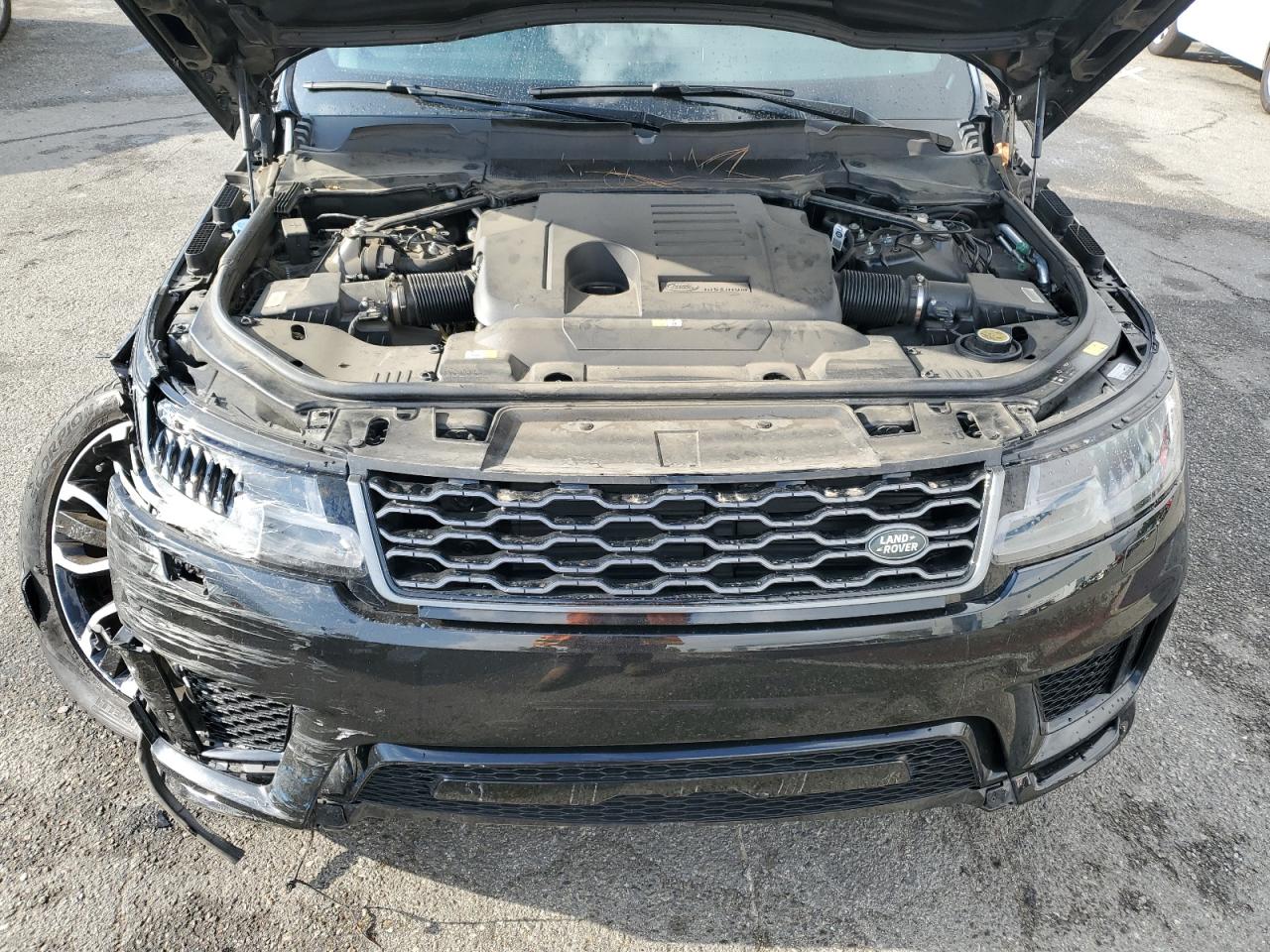 2022 Land Rover Range Rover VIN SALWR2SU7NA202730 Copart auction photo, front end / undercarriage damage thumbnail 13